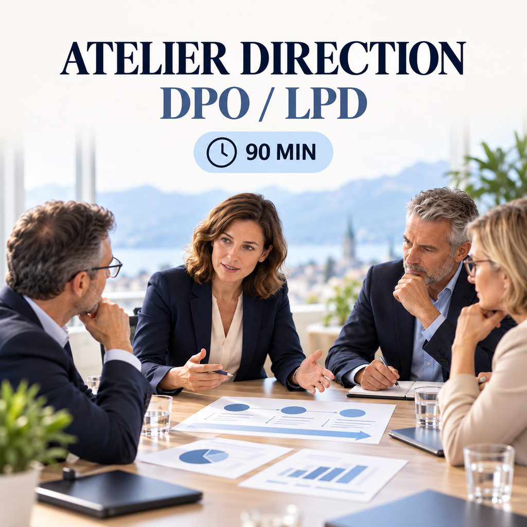 Atelier Direction - Protection des données (A distance)