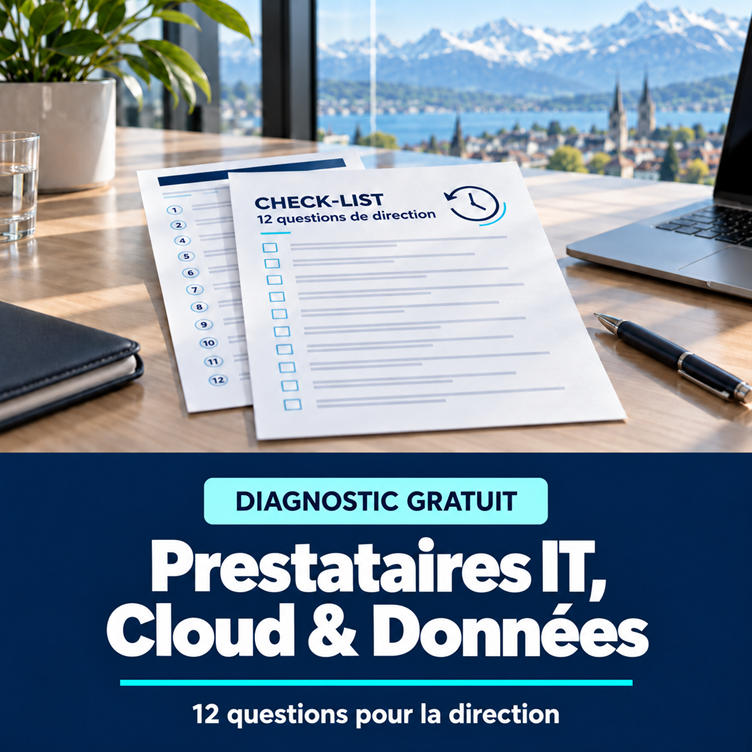 Ressource Gratuite -Prestataires IT, cloud et données - 12 Questions de direction